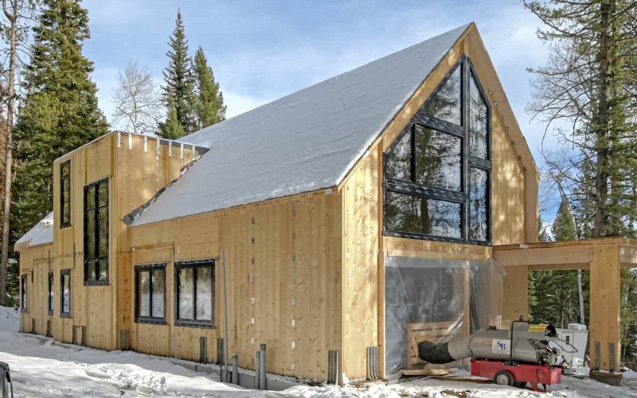 Wilson Wyoming Custom Home Mass Timer Clt 004